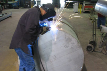steel fabrication welding