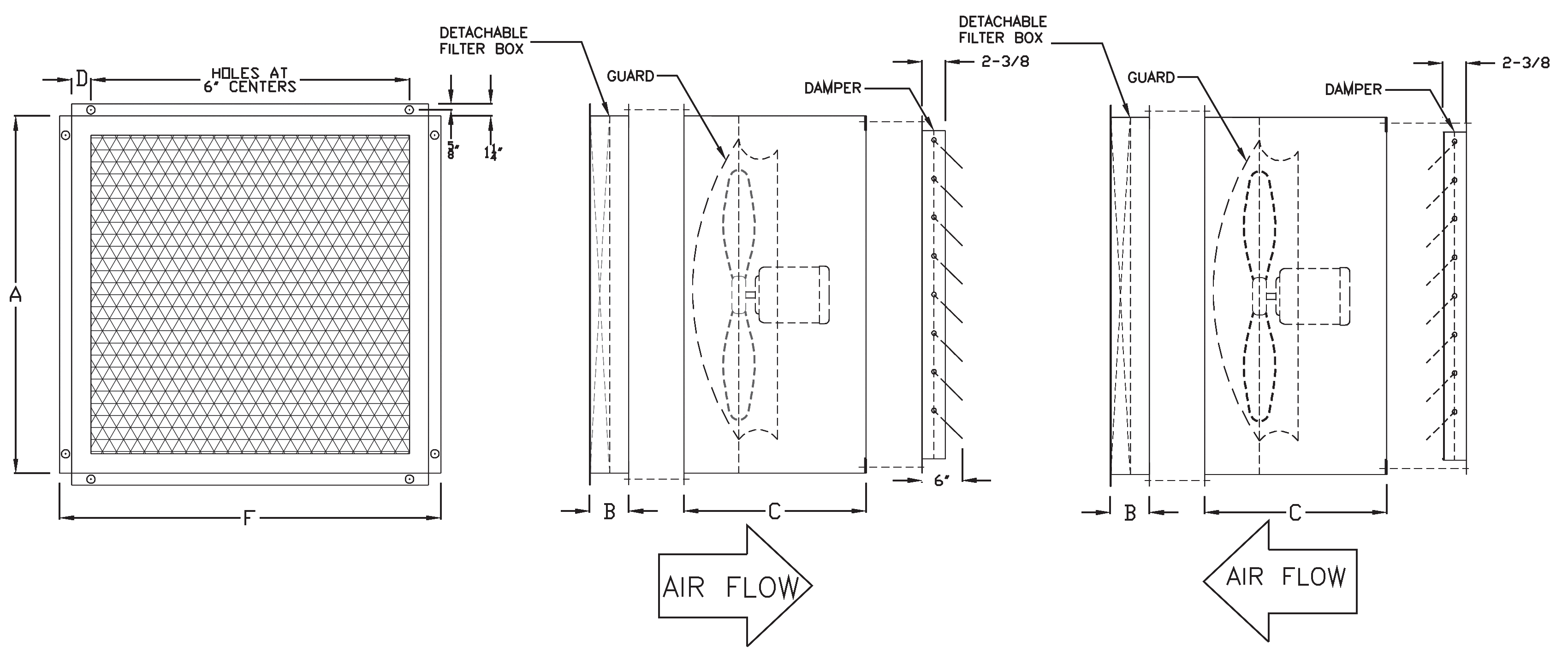 Model 900 Caf – Filtered Exhaust Fan – RMI Industrial Services